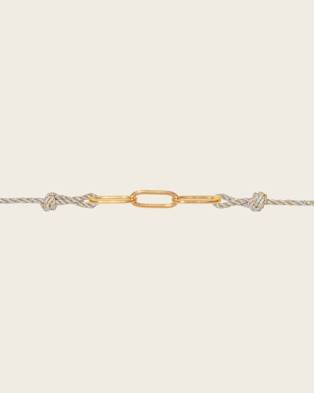 Bracelet cordon doré femme 